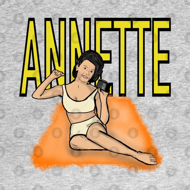 Annette Funicello by TL Bugg